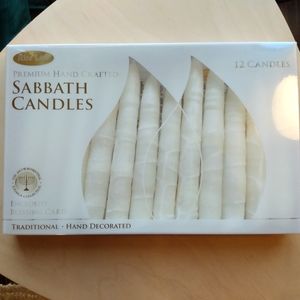 Twelve Rite Lite Shabbat Candle Tapers